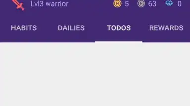 Screenshot von Habitica 8