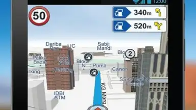 Screenshot von NaviMaps 15