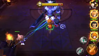 Screenshot von Combo Clash 4