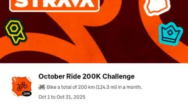Screenshot von Strava 12