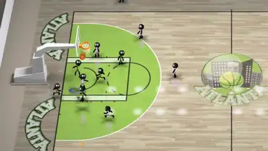 Screenshot von Stickman Basketball 3