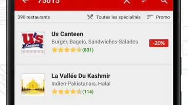 Screenshot von ALLO RESTO 8