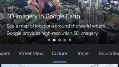 Screenshot von Google Earth 1