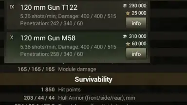 Screenshot von База знаний для WoT 22