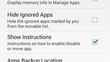 Screenshot von Manage Apps (App 2 SD) 1
