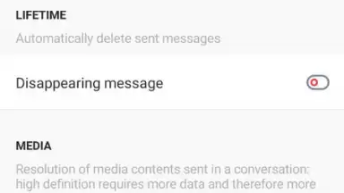 Screenshot von Skred Messenger 11