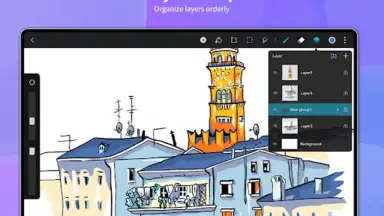 Screenshot von HiPaint 10