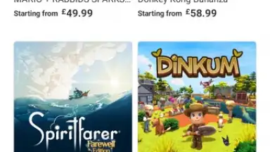 Screenshot von Nintendo Store 9