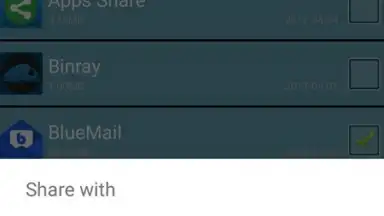 Screenshot von Apps Share 7