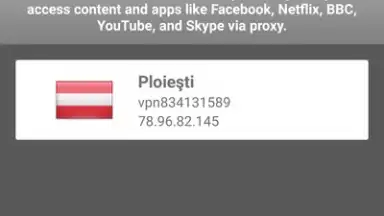 Screenshot von HYPERX VPN 6