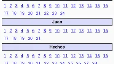 Screenshot von Biblia Castellano Castilian 3