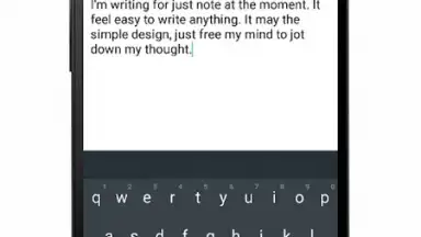 Screenshot von Just Note 2