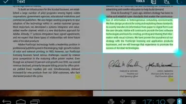 Screenshot von EBookDroid 15