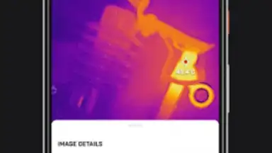 Screenshot von FLIR ONE 4