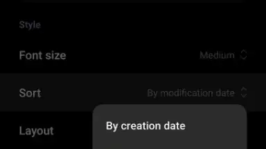Screenshot von Xiaomi Notes 2