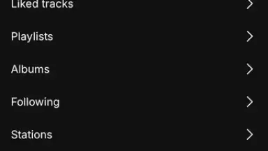 Screenshot von SoundCloud 21