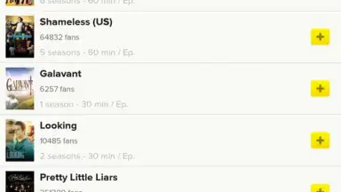 Screenshot von TV Time 5
