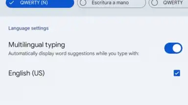 Screenshot von Gboard 3