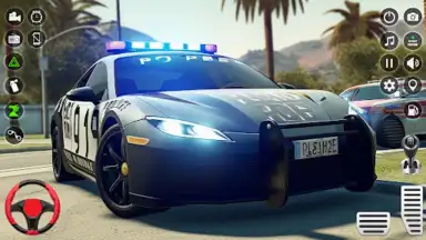 Screenshot von NYPD Police Car Driving Games 1