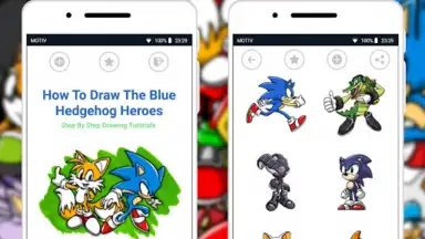 Screenshot von How To Draw The Blue Hedgehog 3