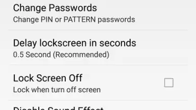 Screenshot von AppLock Master 4