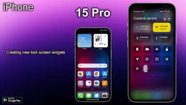 Screenshot von iOS Launcher: iPhone 15 Pro 2