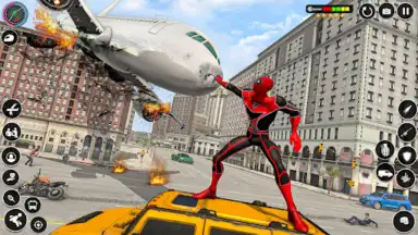 Screenshot von Spider Rope Hero - Crime Game 4