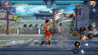 Screenshot von The King of Fighters ARENA 13
