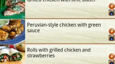 Screenshot von Chicken recipes 3