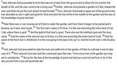 Screenshot von JW Bible 2