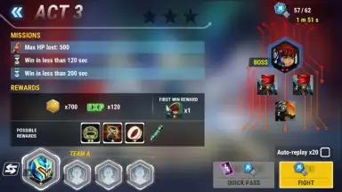 Screenshot von Heroes Infinity: Gods Future Fight 1