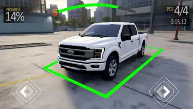 Screenshot von Offroad Prado Parking Car Game 1