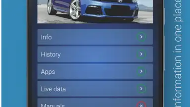 Screenshot von OBDeleven VAG car diagnostics 15