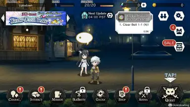 Screenshot von DanMachi - MEMORIA FREESE 5