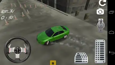 Screenshot von Car Parking Winter 3D 2