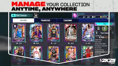 Screenshot von NBA 2K25 MyTEAM 9