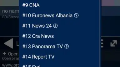 Screenshot von ProgTV 9