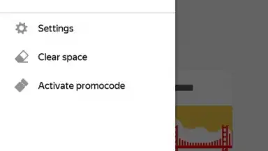 Screenshot von Yandex Disk 2
