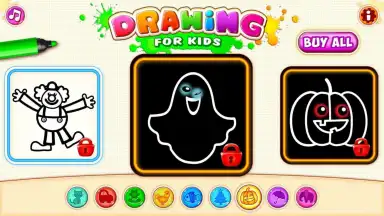 Screenshot von Drawing for Kids! Coloring Children Games Toddlers 4