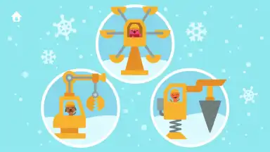 Screenshot von Sago Mini Holiday Trucks and Diggers 1