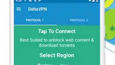Screenshot von Delta VPN 8