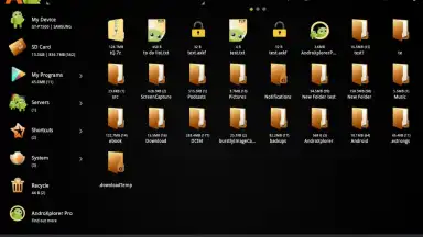 Screenshot von AndroXplorer 3