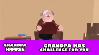 Screenshot von Grandpa house horror in roblox 3