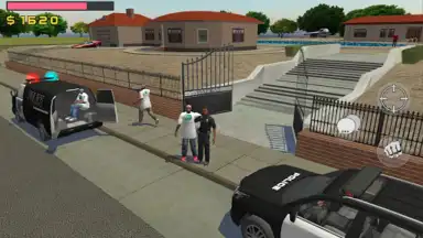 Screenshot von Police Cop Simulator. Gang War 14