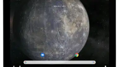 Screenshot von Moon 3D Live Wallpaper 3