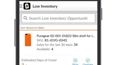 Screenshot von Amazon Seller 3