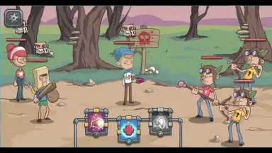 Screenshot von Backyard Heroes RPG 4
