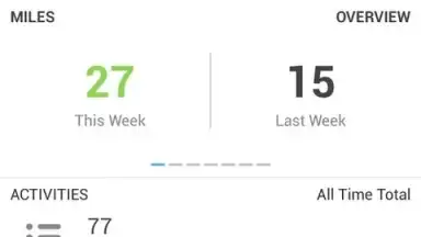 Screenshot von Runkeeper 4