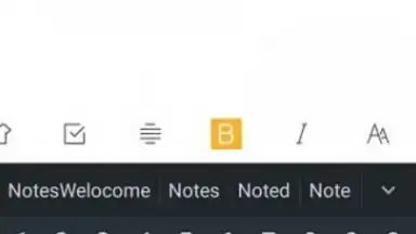 Screenshot von Xiaomi Notes 8