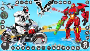 Screenshot von Dragon Robot Car Transform 4